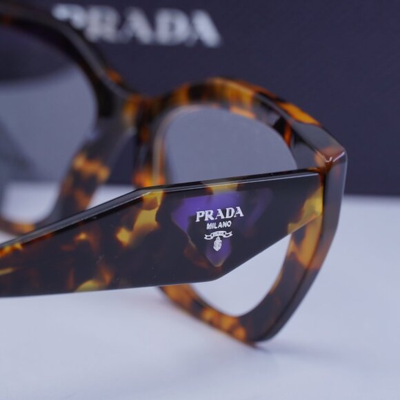 Prada PR09YV VAU1O1 Cat Eye Eyeglasses - Honey Havana 54mm - Picture 6 of 10